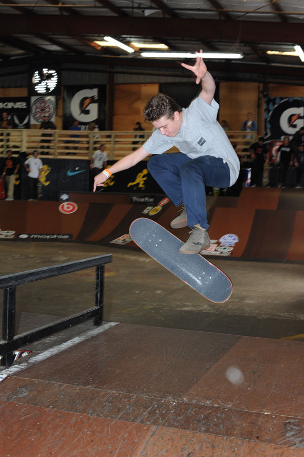The plain old 360 flip was a popular move